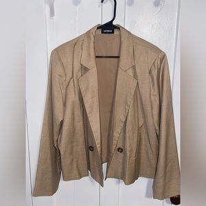 Express Beige Blazer XL